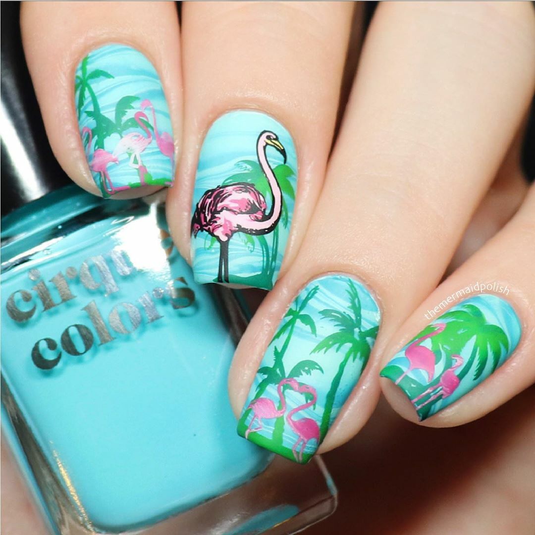 Whats Up Nails - A015 Amazonian Cuddlers Stamping Plate